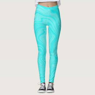 Legging Natação azul cai Piscina de verão
