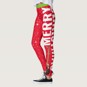 Legging Natal Alegre Estrelado Marac e Quatro (editável)