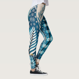 Legging Natal azul