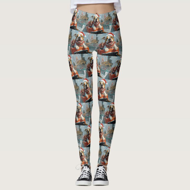 Legging Natal de Staffordshire (Frente)