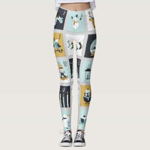 Legging Natal do Calendário Antecipado
