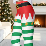 Legging Natal Elf Red e Green Strike Holiday<br><div class="desc">Entre no espírito de Natal com essas pernas festivas inspiradas no elfo! O clássico padrão vermelho e verde é perfeito para espalhar alegria de Natal. Confortáveis e esticáveis,  são ideais para festas de férias,  noites confortáveis,  ou até mesmo uma corrida divertida.</div>