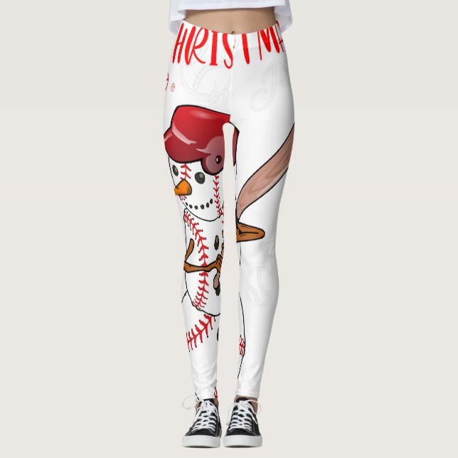 Legging Natal em julho Chinelos Férias de Verão Praia (Frente)