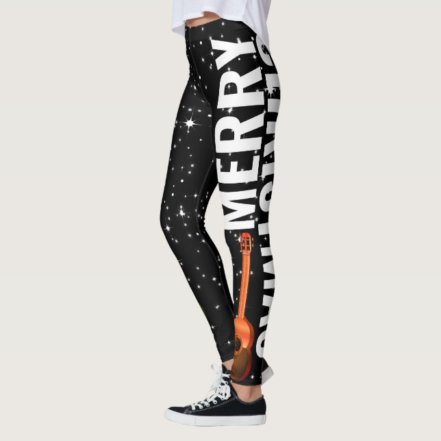 Legging Natal Estrelado Marac e Cuatro (editável) (Esquerda)