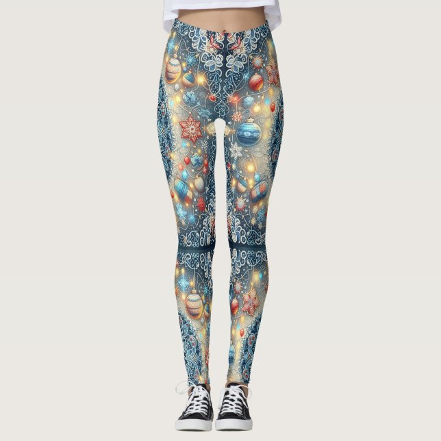 Legging Natal festivo (Frente)