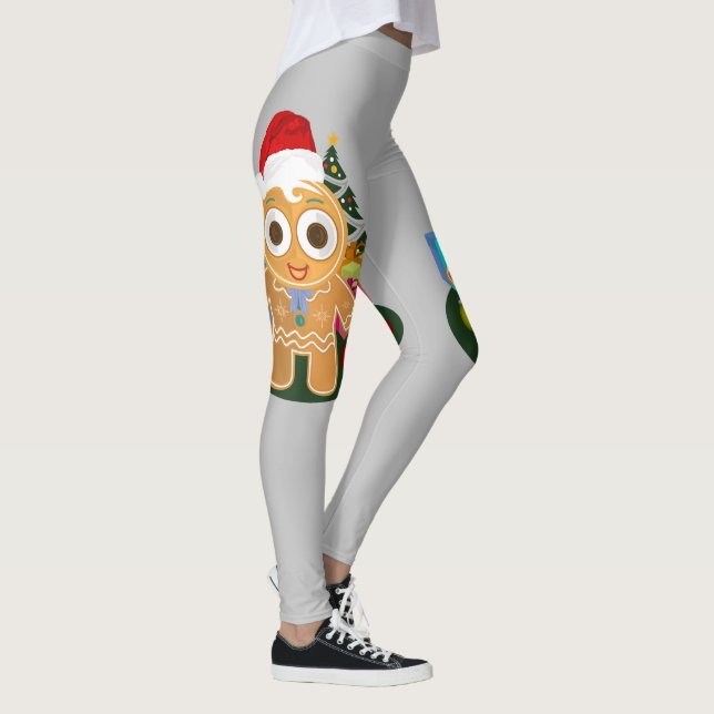 Legging Natal - Ginger Bread Man (Direita)
