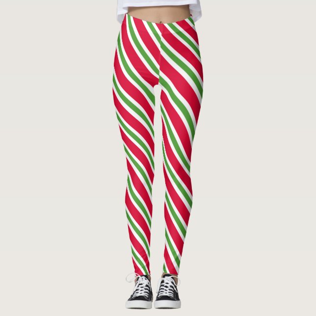 Legging Natal listrado (Frente)