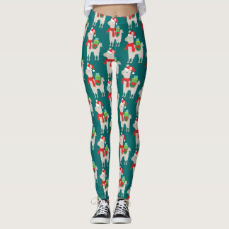 Legging Natal Llamas