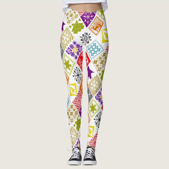 Legging Natal multicolor (Frente)