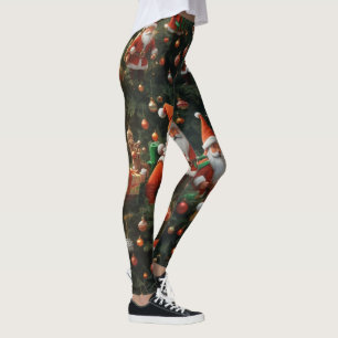 Legging Natal Papai Noel