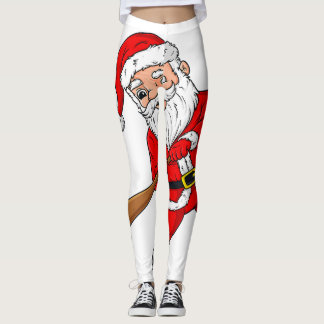 Legging Natal Papai Noel Baseball Pitcher Boys T