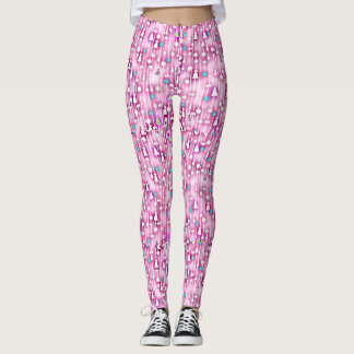 Legging Natal Rosa