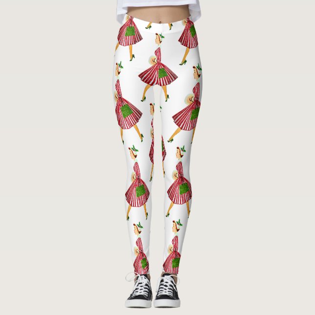 Legging natal vintage (Frente)