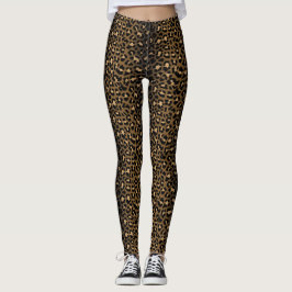 Legging Nature Amadurece Impressão Animal Leopardo Punk