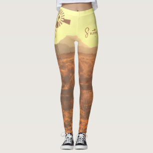 Legging Nature Mountain South Africa ZA Wind Pump