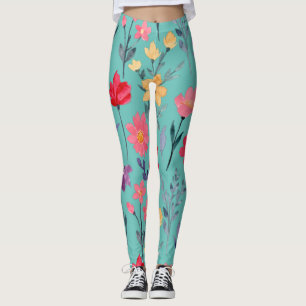 Legging Natureza Floral E Sem Glamor