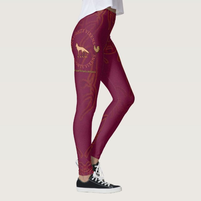 Legging Naughn Vixens clube entretido maridos (Direita)