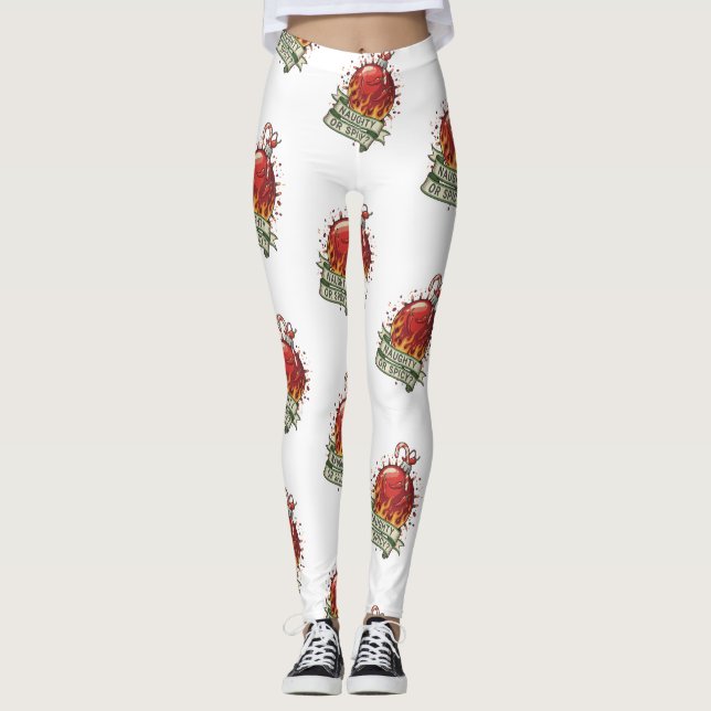 Legging Naughty or Spicy Design (Frente)