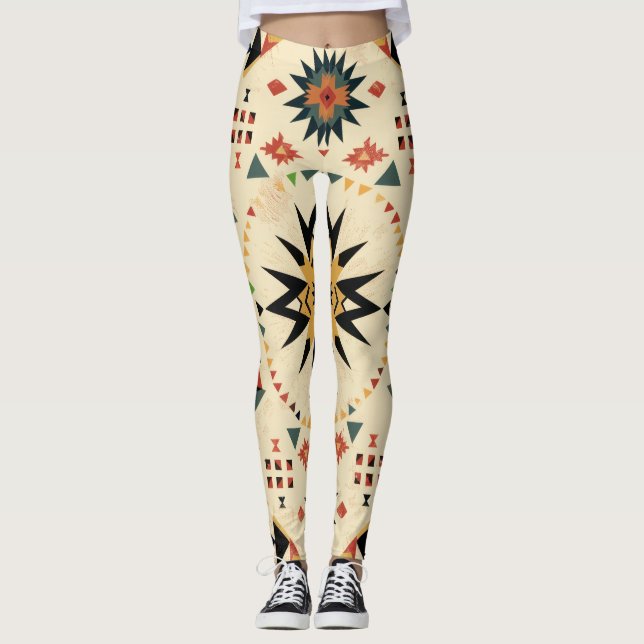 Legging Navajo Inspirou Aztec (Frente)