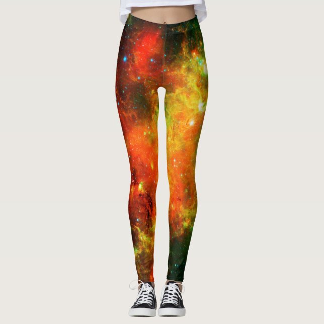 Legging Nebulosa Colorida Starry (Frente)