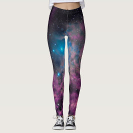 Legging Nebulosa flamejante da estrela