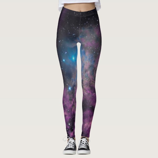 Legging Nebulosa flamejante da estrela (Frente)