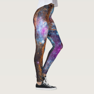 Legging Nebulosa Lagosta - Paisagem Cósmica de Inverno