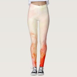 Legging Nebulosa Vermillion