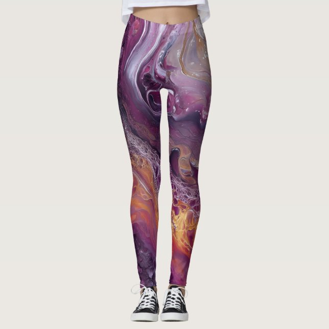 Legging NebulosasCôsmicas (Frente)