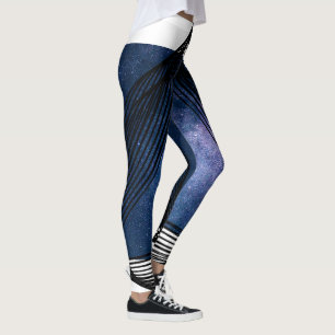 Legging "Negrito em Azul
