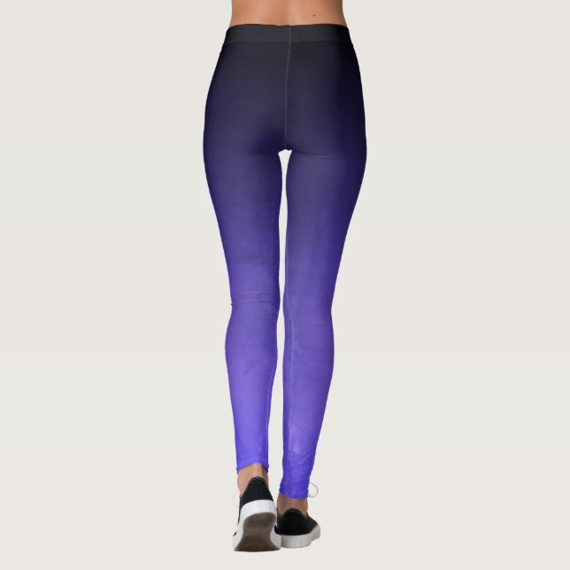 Legging Negro azul-escuro (Verso)