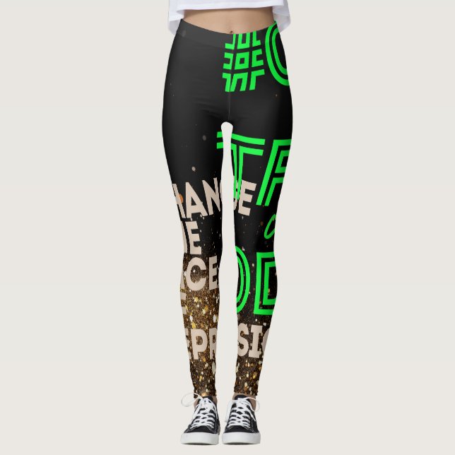 Legging NEON CTFOD Glitter (Frente)