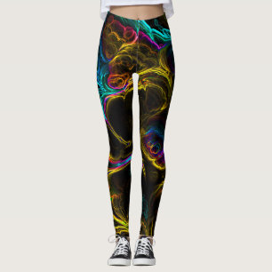 Legging Neon Fractal 1