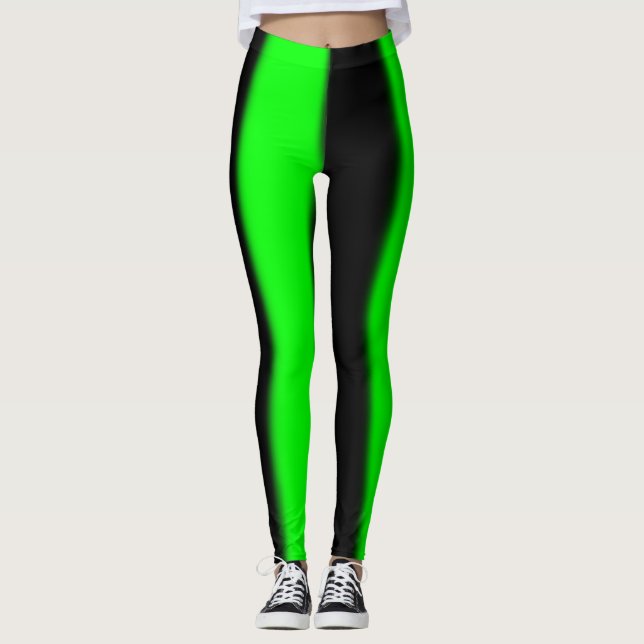 Legging Neon Green Surge (Frente)
