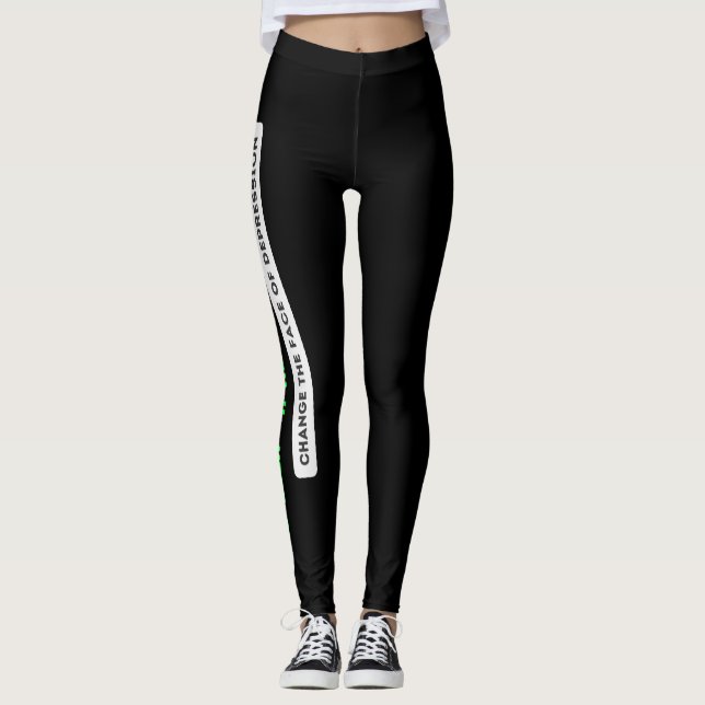 Legging Neon I Have DEPRESSION (Frente)