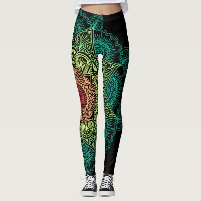 Legging Neon Mandala (Frente)