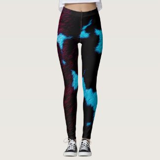 Legging Neon Noir Cow