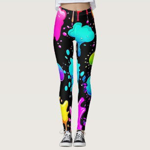 Legging Neon Paint Drives Design