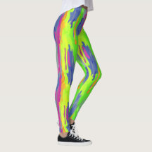 Neon Rainbow Camo Vertical Patterus Ativwear