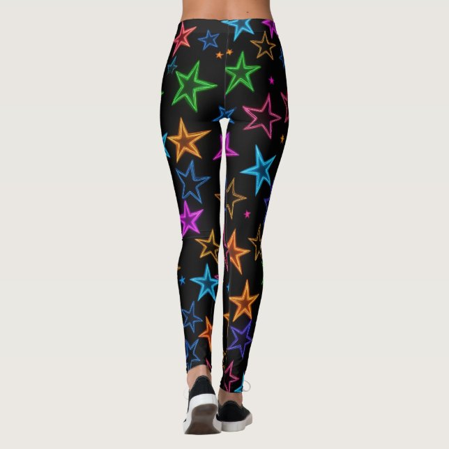 Legging Neon Stars (Verso)