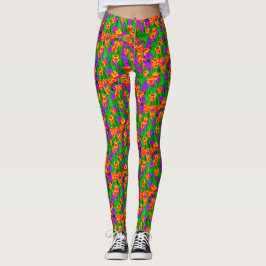 Legging Neon Tulips