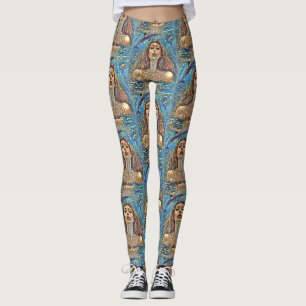 Legging "Nerena" Baixo de Águas Estáticas
