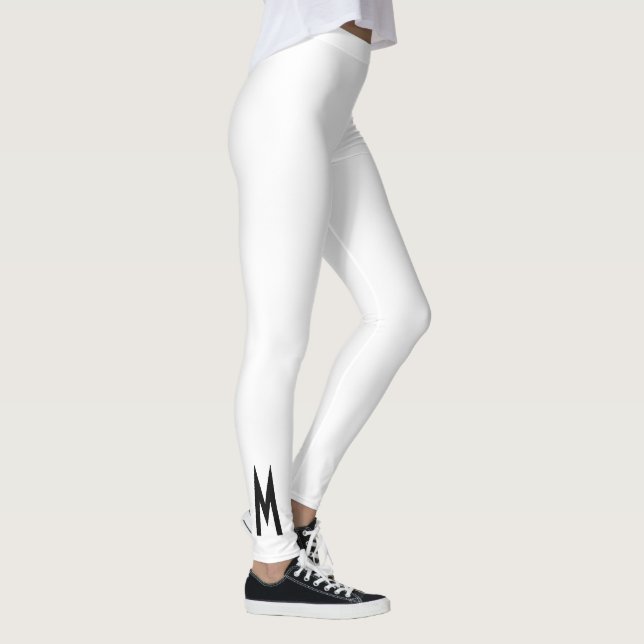 Legging Neve Branca Moderna Simples (Direita)