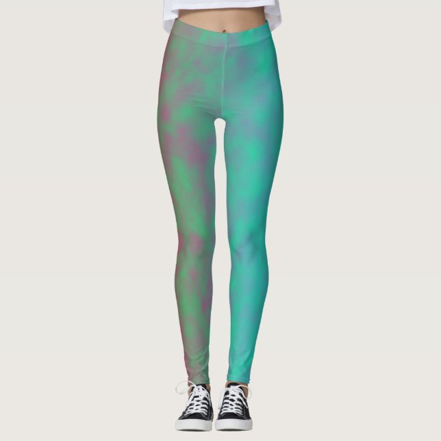 Legging Névoa Elétrica (Frente)