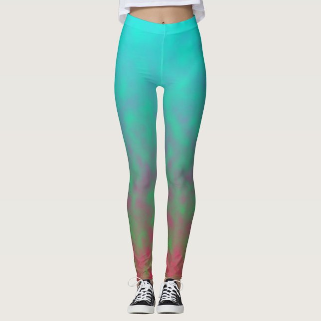 Legging Névoa Elétrica (Frente)