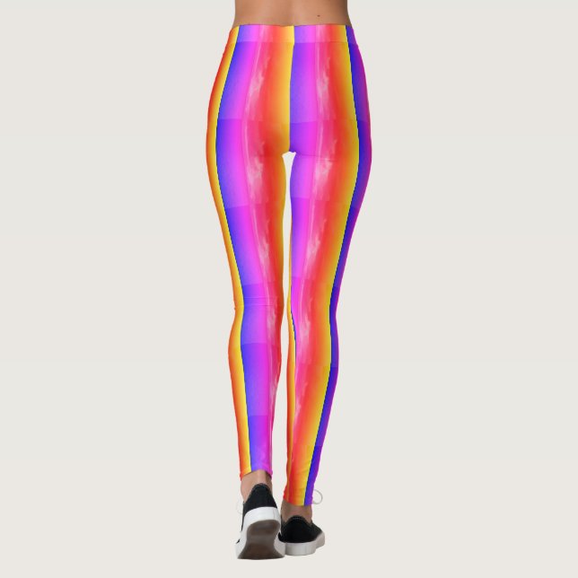 Legging No abstrato do horizonte (Verso)