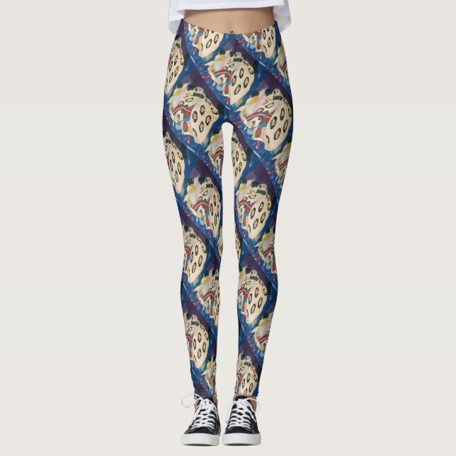 Legging NOCTURNA COM MÁSCARAS/Mascarada de Veneza (Frente)