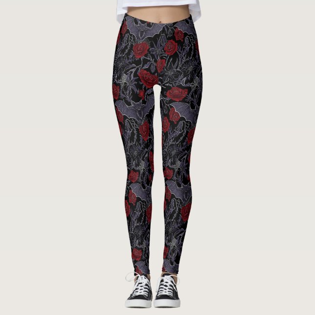 Legging Nocturnal Bloom (Frente)