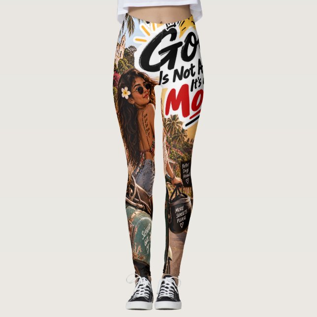 Legging Noites Douradas – Goa (Frente)