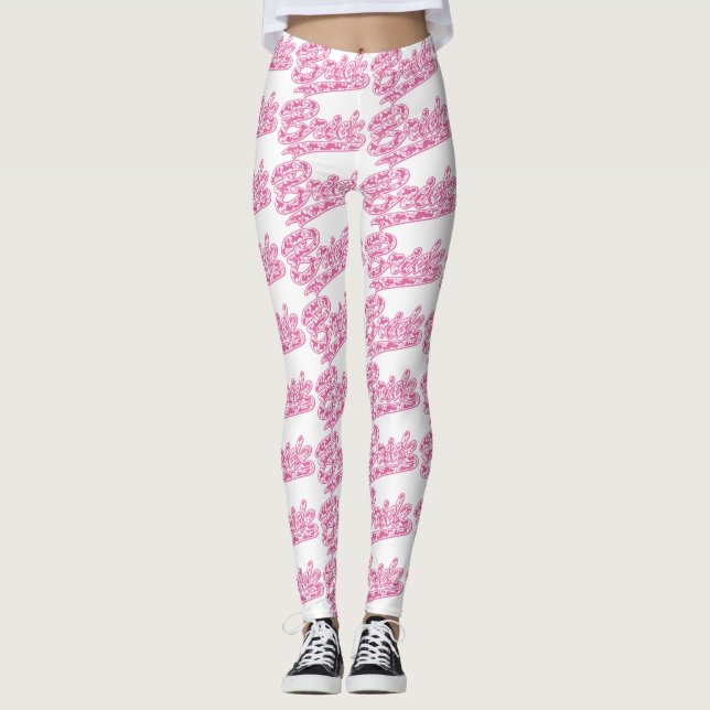 Legging Noiva Flor de Rosa (Frente)